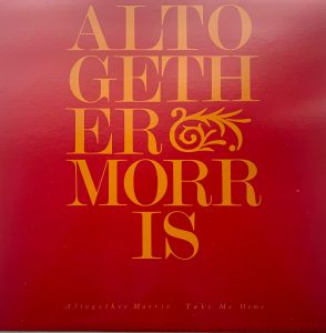 Album cover for Altogether Morris - Take Me Home, designed by Mark Tharme - Muse Marketing Group article