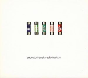 Andy Stochansky, Radio Fusebox, released 2000, designed by Michael Wrycroft. Juno winner for Best Album Design, 2000