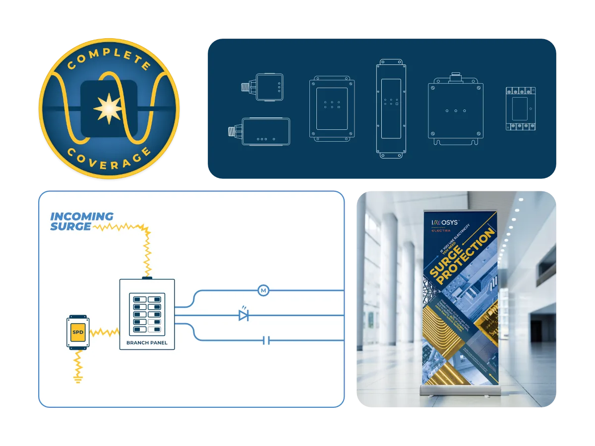 Innosys Power – Ongoing Marketing Materials, Illustration and Brand Refinement Compilation of illustrations, graphics and design materials created for Innosys Power